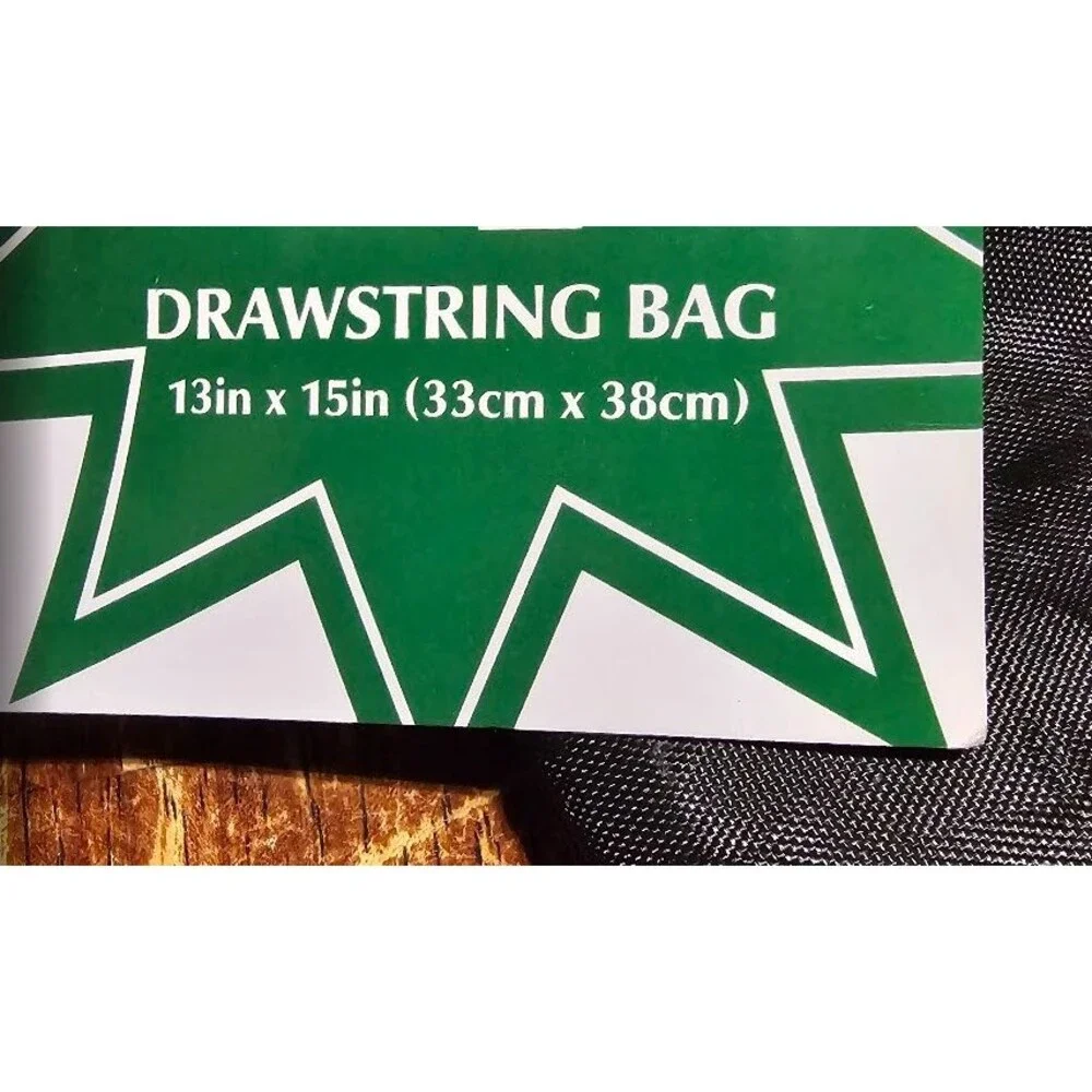 Football Design Drawstring Nylon Bags 13